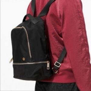 City Adventurer Backpack Mini, *10L in Black with Gold Hardware